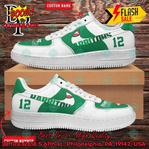 Personalized NRL South Sydney Rabbitohs Nike Air Force Sneakers