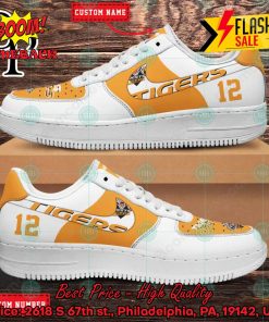 Personalized NRL Wests Tigers Nike Air Force Sneakers