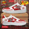 Personalized Notre Dame Fighting Irish Mascot Nike Air Force Sneakers