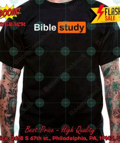 Pornhub Bible Study T-shirt