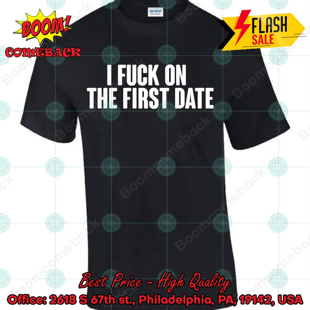 Pornhub I Fuck On The First Date T-shirt