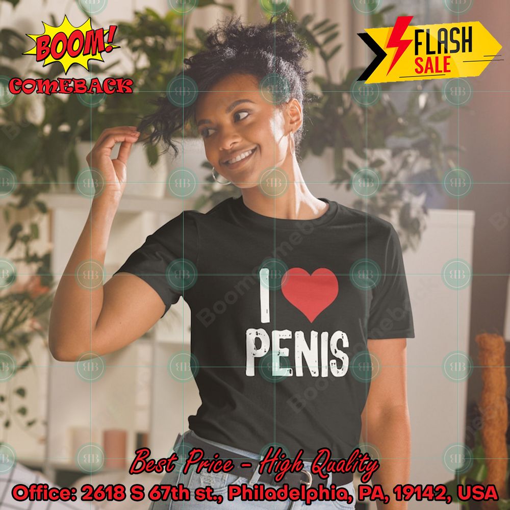 Pornhub I Love Penis T-shirt