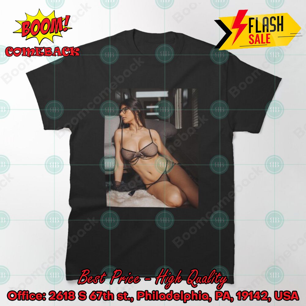 Pornhub Mia Khalifa Sexy Bikini T-shirt