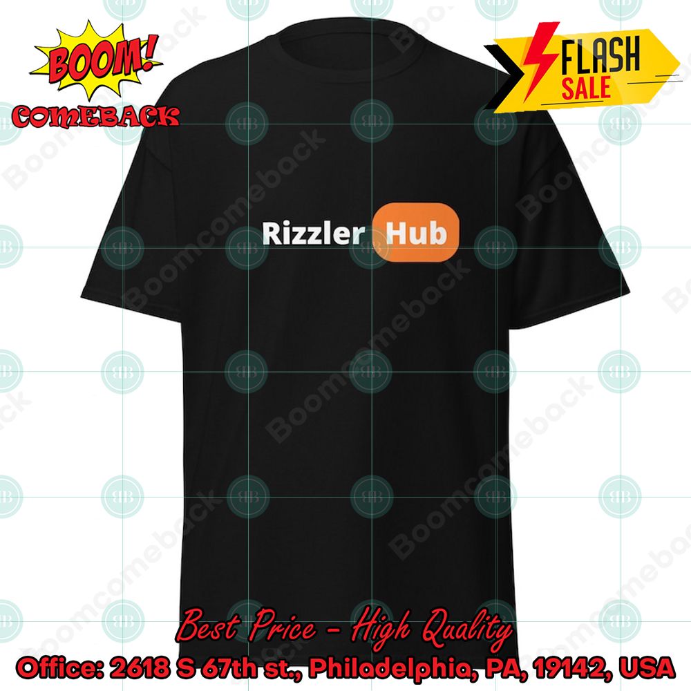 Pornhub Rizzler Hub T-shirt