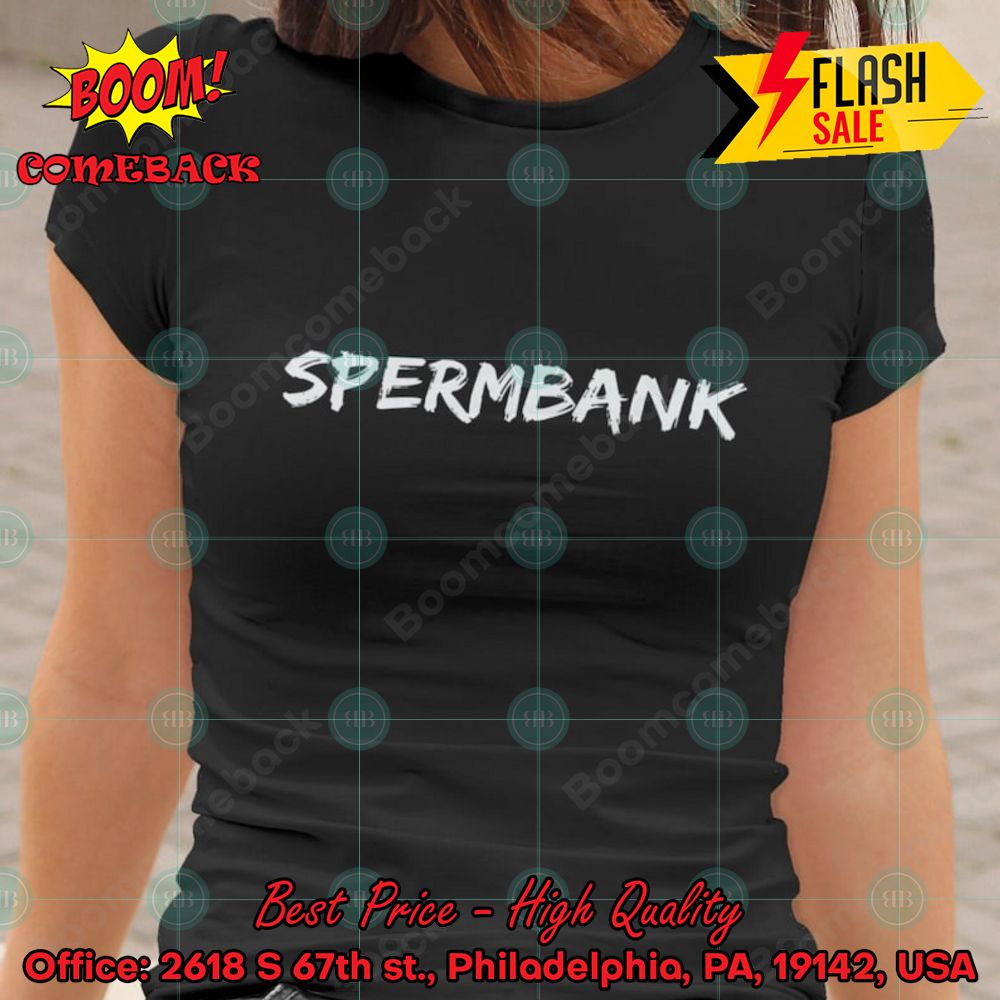 Pornhub Spermbank T-shirt