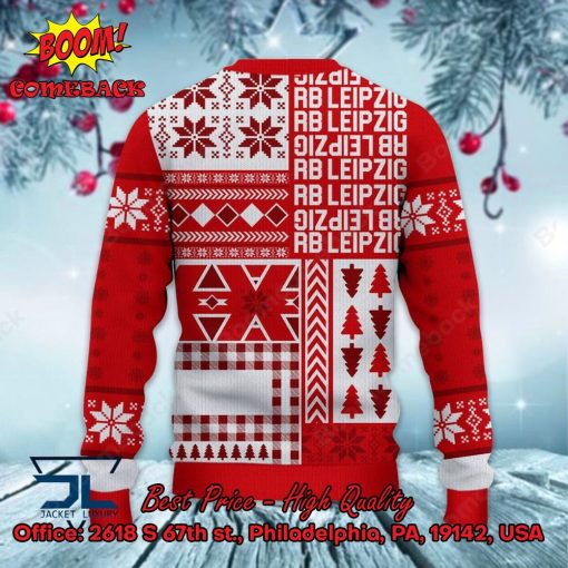 RB Leipzig Big Logo Ugly Christmas Sweater