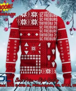 sc freiburg big logo style 2 ugly christmas sweater 3 fjctM