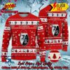 Rot-Weiss Essen e.V Logo Santa Hat Ugly Christmas Sweater