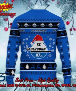sc paderborn 07 logo santa hat ugly christmas sweater 3 AcEPS