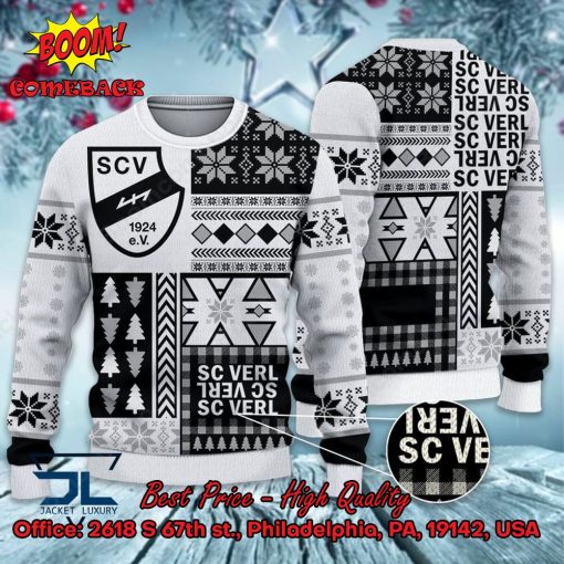 SC Verl Big Logo Ugly Christmas Sweater