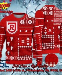 SSV Jahn Regensburg Big Logo Ugly Christmas Sweater