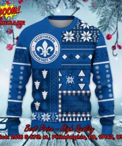 sv darmstadt 98 big logo ugly christmas sweater 2 RncvM
