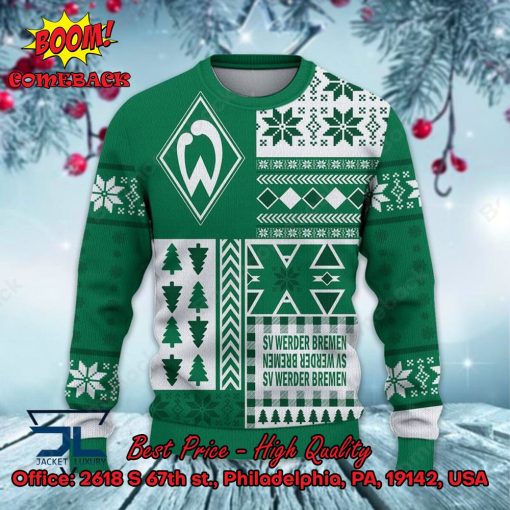 SV Werder Bremen Big Logo Ugly Christmas Sweater