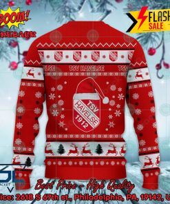 tsv havelse logo santa hat ugly christmas sweater 3 3vwdT