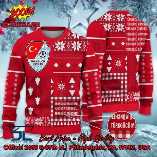 Turkgucu Munchen Big Logo Ugly Christmas Sweater