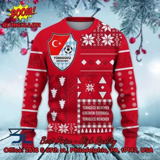 Turkgucu Munchen Big Logo Ugly Christmas Sweater