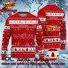 VfB Stuttgart Logo Santa Hat Ugly Christmas Sweater