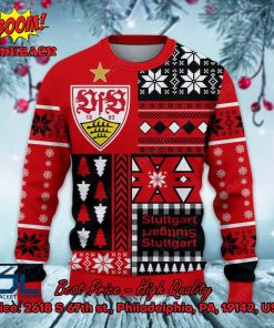 vfb stuttgart big logo ugly christmas sweater 2 iBLM3