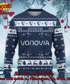 vfl bochum logo santa hat ugly christmas sweater 2 1pLrs
