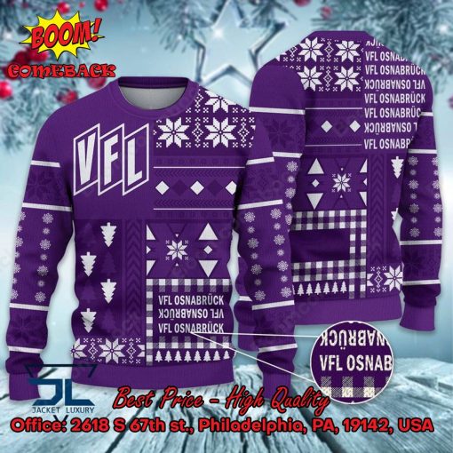 VfL Osnabruck Big Logo Ugly Christmas Sweater