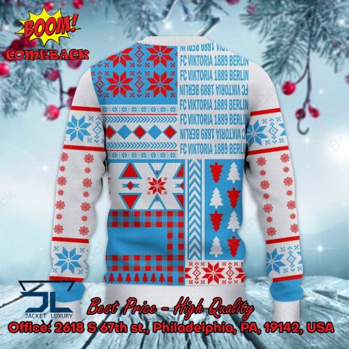 Viktoria Berlin Big Logo Ugly Christmas Sweater