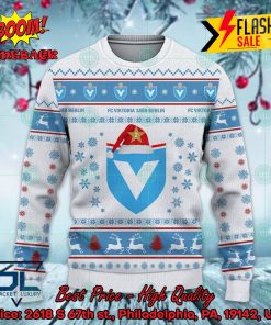 viktoria berlin logo santa hat ugly christmas sweater 2 T4iKL