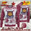 West Ham United Disney Characters Personalized Name Ugly Christmas Sweater