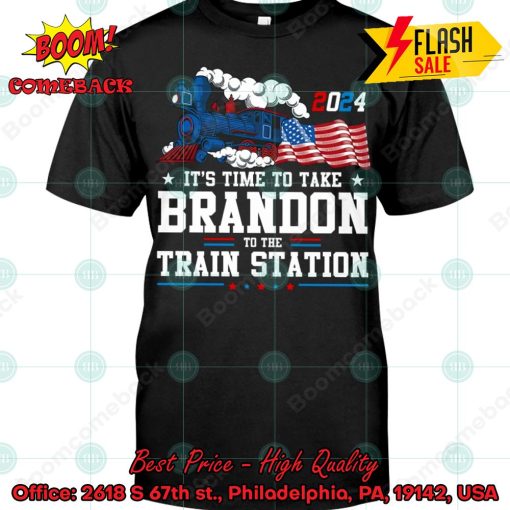 2024 It’s Time To Take Brandon To The Train Station T-shirt