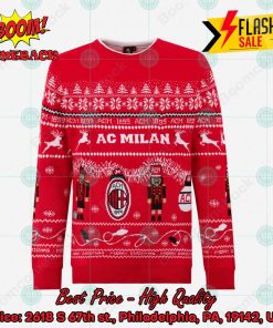 AC Milan Nutcracker Christmas Jumper