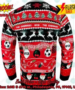 afc bournemouth the cherries christmas jumper 2 v91yk