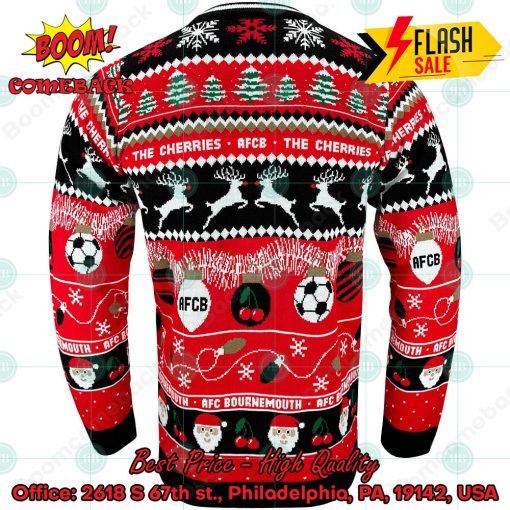 AFC Bournemouth The Cherries Christmas Jumper