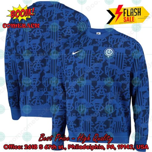 Atletico Madrid Nike 120th Anniversary Christmas Jumper