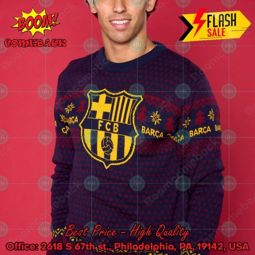 Barcelona Joao Felix Wearing Christmas Jumper