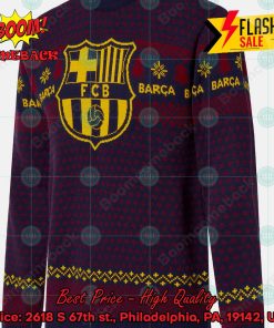 barcelona joao felix wearing christmas jumper 2 KCz78