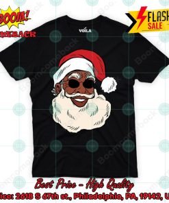 Black Santa T-shirt