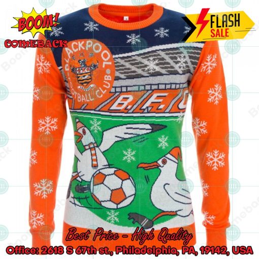 Blackpool FC Seagulls Christmas Jumper