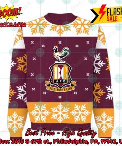 Bradford City AFC Snowflake Christmas Jumper