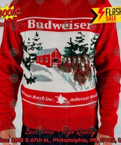Budweiser Christmas Sweatshirt