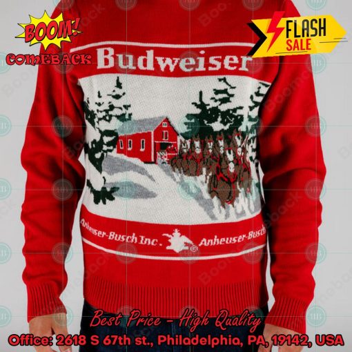 Budweiser Christmas Sweatshirt