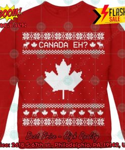 Canada Eh Christmas Sweatshirt