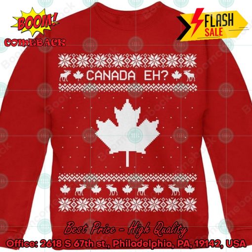 Canada Eh Christmas Sweatshirt