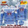 Burton Albion FC Big Logo Personalized Name Ugly Christmas Sweater