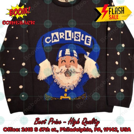 Carlisle United FC Happy Santa Christmas Jumper