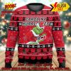 Calgary Flames Sneaky Grinch Ugly Christmas Sweater