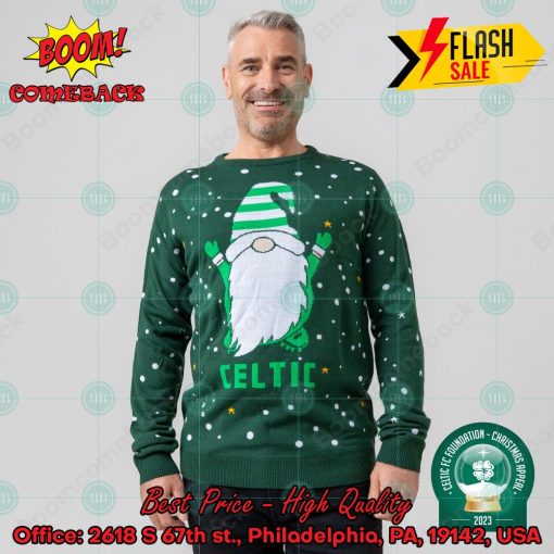 Celtic FC Gnome Christmas Jumper