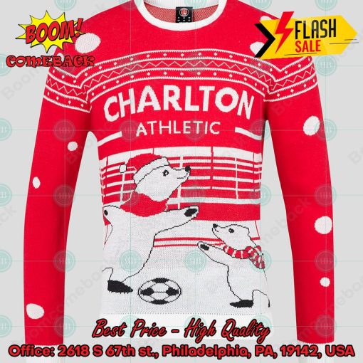 Charlton Athletic FC Bears Christmas Jumper