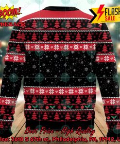 Chicago Blackhawks Sneaky Grinch Ugly Christmas Sweater