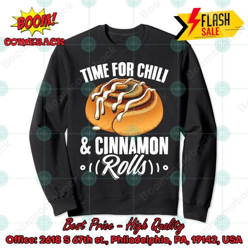 Chili And Cinnamon Rolls Sweatshirt