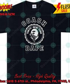 Coach Bape Shirt