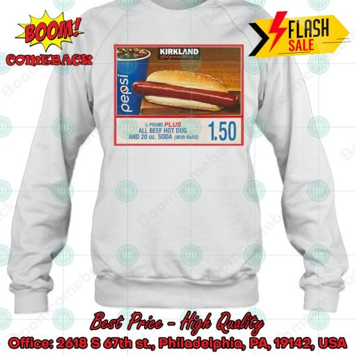 Costco Hot Dog Sweatshirt